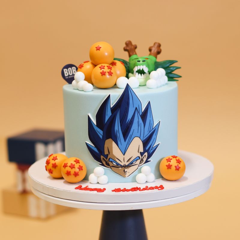 Vegeta Dragon Ball Cake